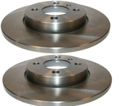 Bmw 3 Series E30 Body Rear Brake Disc Set Meyle Brand 3155233001