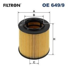 Bmw E90 Kasa 330i Yağ Filtresi Filtron Marka OE6499