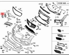 Mercedes W204 Amblem Orijinal Mercedes Marka A0008171016