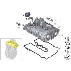 Bmw X1 Seri F48 Kasa Külbütör Kapağı Üst Contası Bmw Orijinal Marka 11128618520