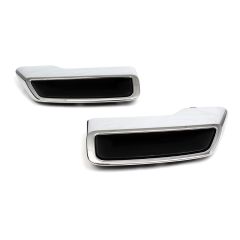 Peugeot 5008 Arka Tampon Krom Difizör Seti (Egzos Başlık Seti) İthal Marka 1618041180