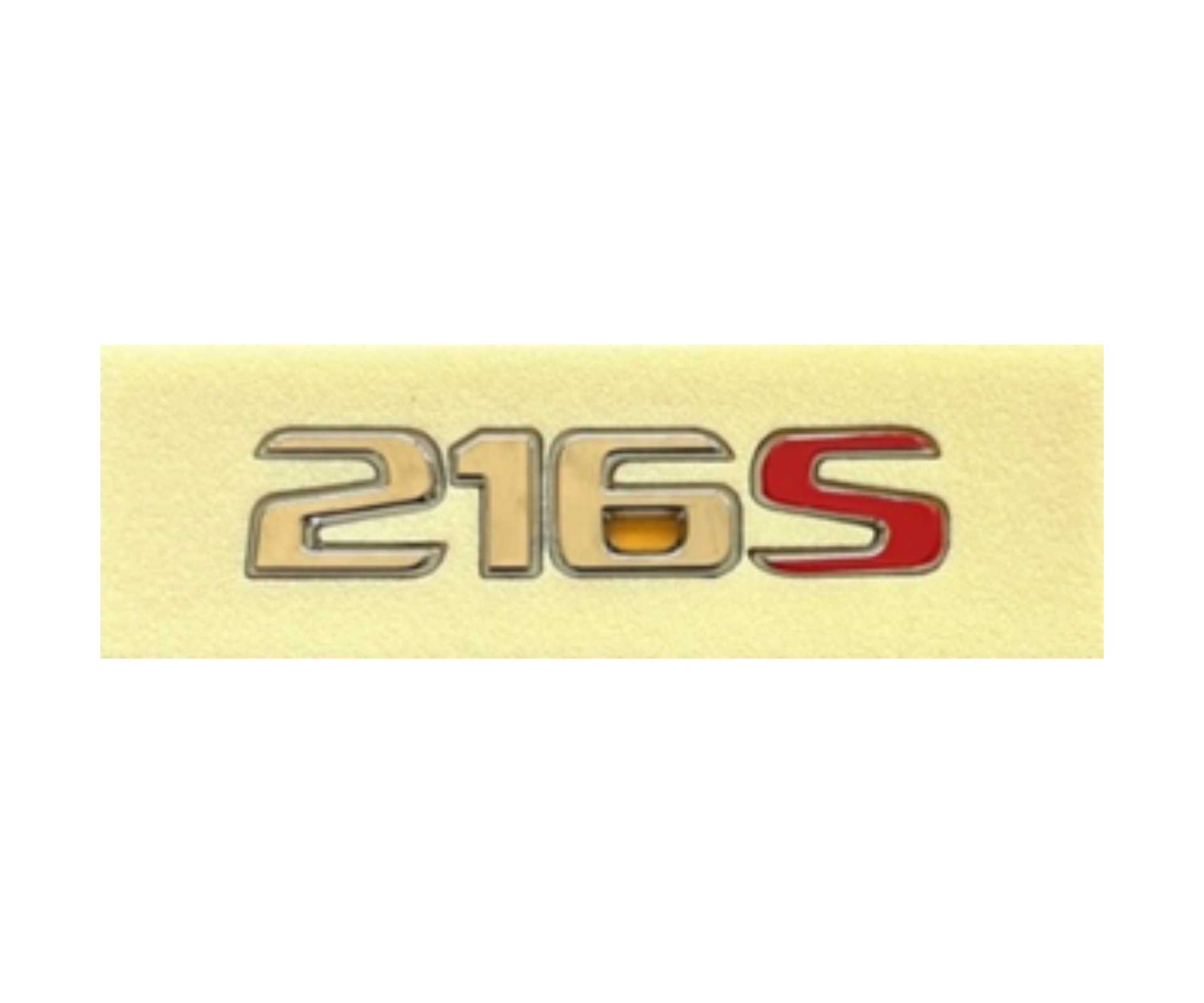 Rover 216S Yazısı Kırmızı İthal Marka