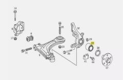Mercedes W211 Aks Bilya Rulmanı Swag  Marka   A6389810027