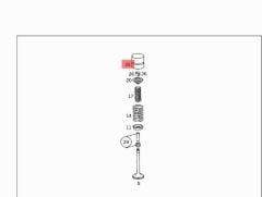 Mercedes W638 Subap Fincanı Trucktec Marka A1040501225