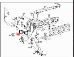 Mercedes W126 Turbo Ventili İthal Marka A0001531859