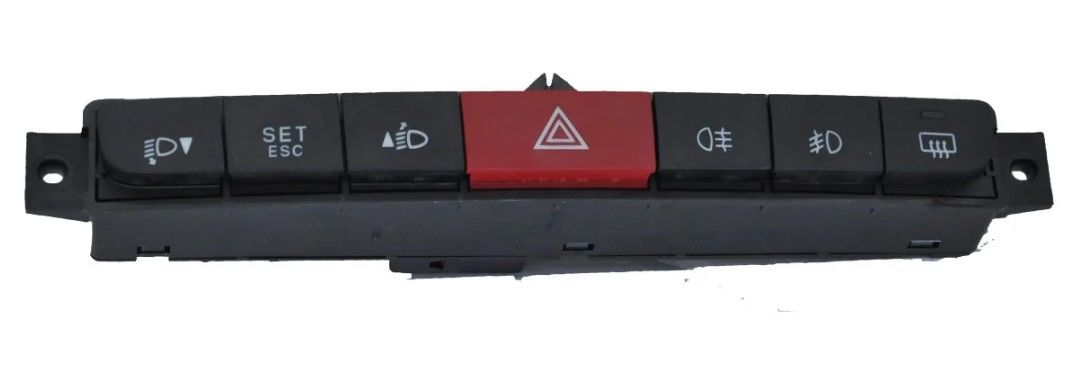 Fiat Doblo 2010 Sonrası Kumanda Düğme Buton Grubu ( Rezistanlı - Sis Lambalı ) Orijinal Opar Marka 735498198