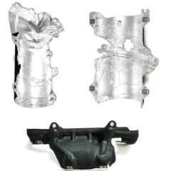 Citroen Nemo 1.4 HDi Turbo Комплект теплозащитных экранов PSA Brand 1723Y4 - 1723R1 - 1723R0
