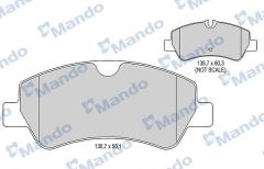 Fiat Albea 1.4 8V Arka Fren Balatası MANDO Marka 77362453