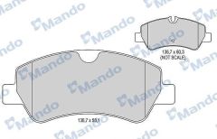 Fiat Bravo 1.4 Turbo Arka Fren Balatası MANDO Marka 77362453