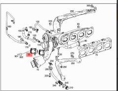 Mercedes W206 Turbo Ventili İthal Marka A0001531859