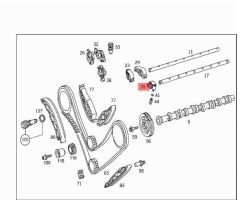 Mercedes W222 Külbütör Kolu Orijinal Mercedes Marka A1130500534