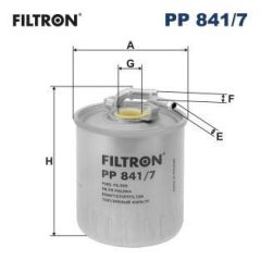 Mercedes Sprinter W906 Diesel Filter Filtron Brand A6460920701
