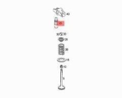 Mercedes W211 Толкатель клапана Ruville Brand A6420500080