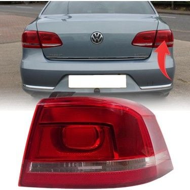 Volkswagen Passat B7 Dış Sağ Stop Lambası İthal Marka 3AE945096F