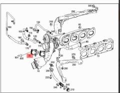 Mercedes W213 Turbo Ventili Pierburg Marka A0001531859