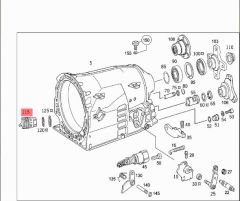 Mercedes W140 Şanzıman Fiş Soketi Corals Marka A2035400253
