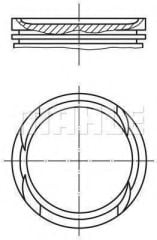 Fiat Palio 1.4 8V Piston + Segman 040 72MM MAHLE Marka 71732628