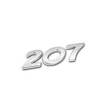 Peugeot 207 207 Yazısı Psa Marka 8665.PV