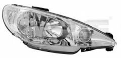 Peugeot 206 Фара левая Сигнальная электрическая Valeo Brand 6204.S9