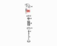 Mercedes W176 Subap İtici Swag Marka A6420500080