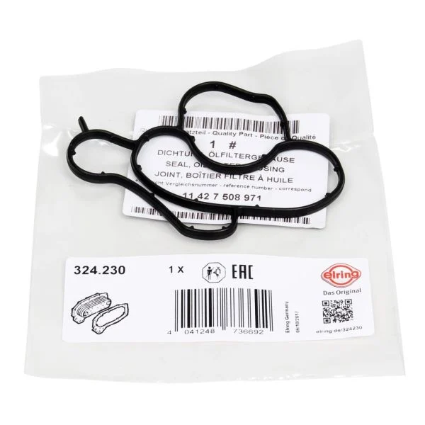 Bmw E46 Kasa 316i 2002-2005 Yağ Filtre Kütük Contası Elring Marka 324.230