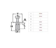 Mercedes W123 Davlumbaz Klipsi (Geçme) Wender Parts Marka A1249900492