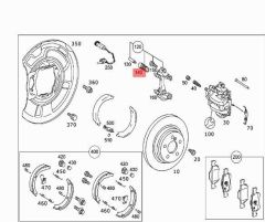 Mercedes W123 Kaliper Tamir Takım(Kovansız) Trw Marka A0004200076