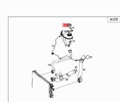 Mercedes X156 Radyatör Kapağı  Febi Marka A2105010615