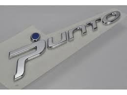 Fiat Grande Punto ( Punto ) Yazısı Orijinal Opar 51841911