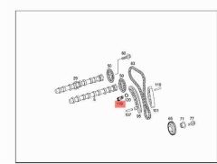 Mercedes W906 Zincir Gergisi Orijinal Mercedes Marka A6510500800