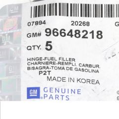Chevrolet Aveo T250 Yakıt Depo Kapağı Menteşesi Orijinal GM 96648218