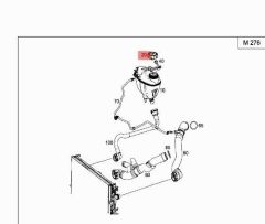 Mercedes W126 Radyatör Kapağı Corals Marka A2105010615