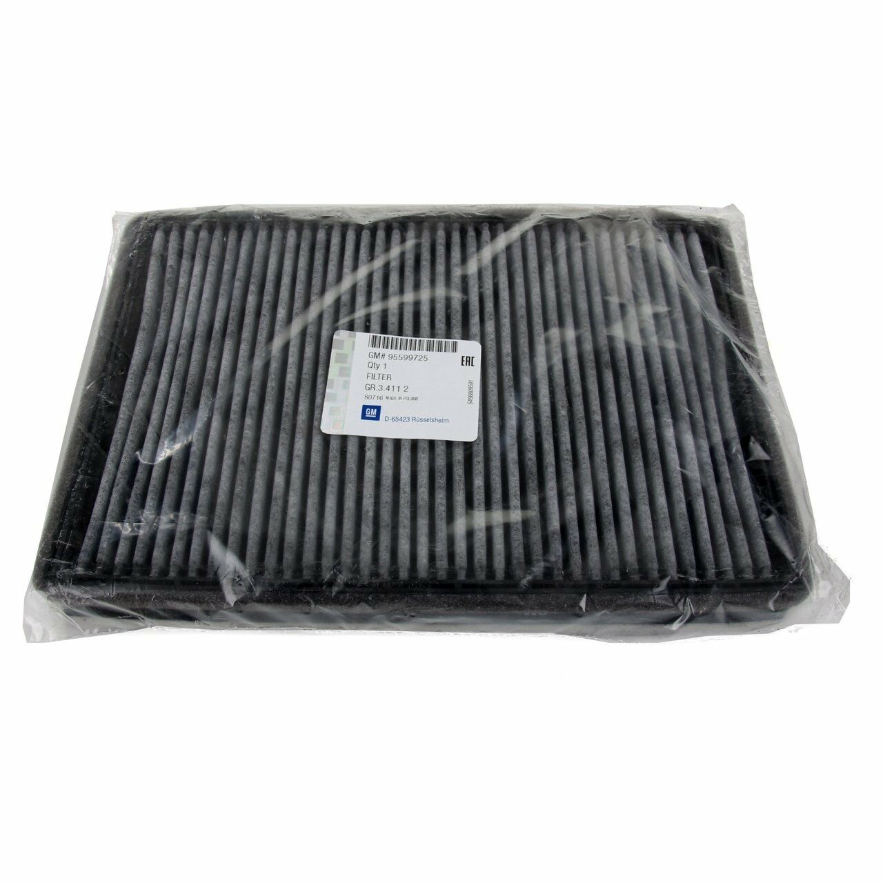 Opel Antara Carbon Pollen Filter GM Original 95599725