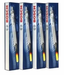 Ford Focus 2012-2018 1.6 TDCI Glow Plug Set 4 Pcs Bosch Brand 0250404001