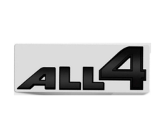 Mini Cooper ALL4 Yazısı Siyah İthal Marka 51149811726