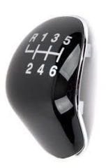 Ford Focus 2008 - 2011 Gear Shift Knob Diagram Black 5 Speed 7G9R 7L468 AB - 1812416