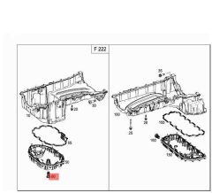 Mercedes W213 Yağ Karter Tapası Swag Marka A0029902017