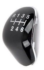 Ford B-Max 2012 - 2017 Gear Shift Knob Diagram Black 5 Speed 7G9R 7L468 AB - 1812416
