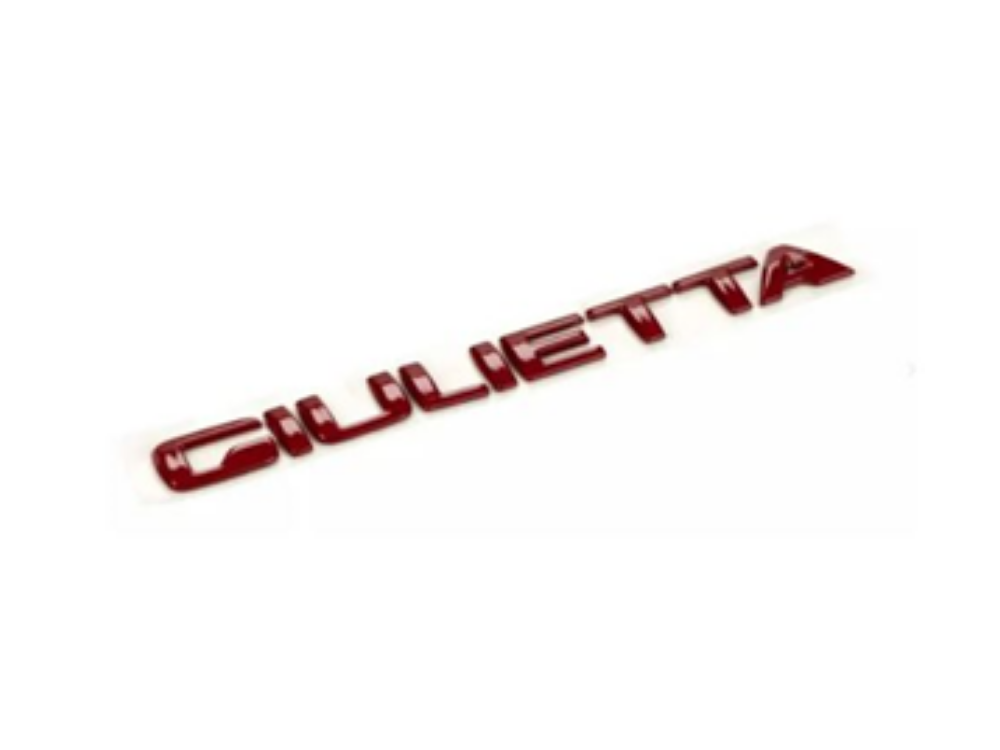 Alfa Romeo Giulietta Yazısı Kırmızı İthal Marka