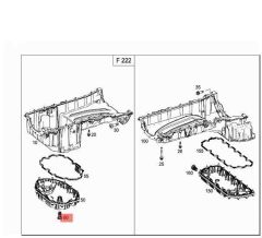 Mercedes W220 Yağ Karter Tapası Corals Marka A0029902017