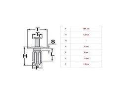 Mercedes W219 Davlumbaz Klipsi (Geçme) Wender Parts Marka A1249900492