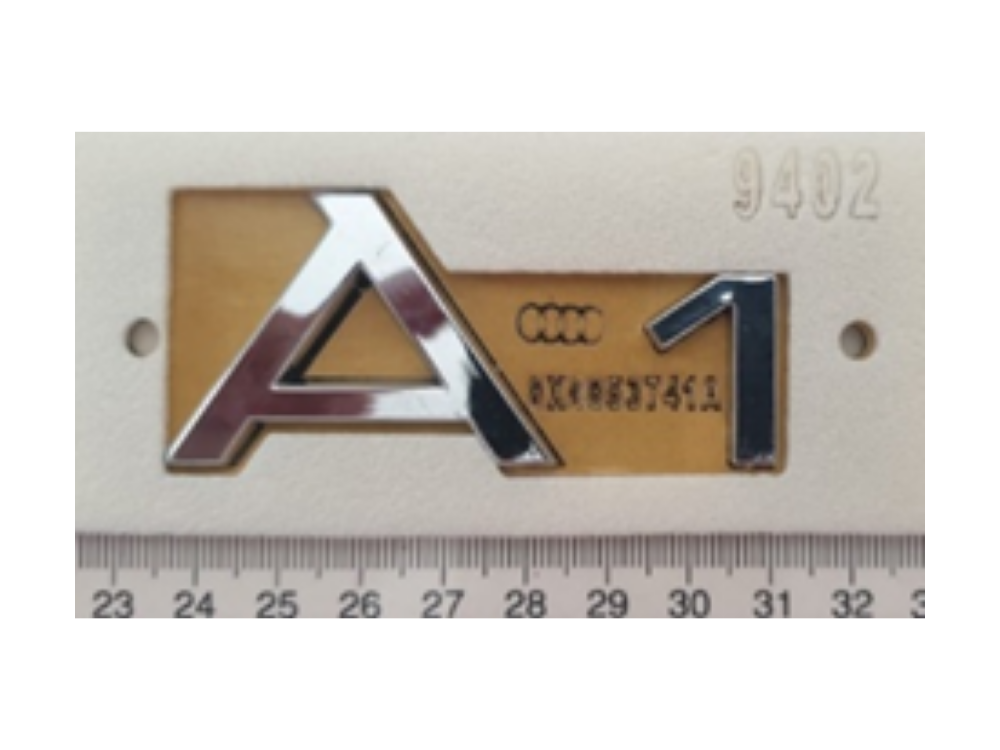 Audi A1 Krom A1 Yazısı 34 - 74 mm İthal Marka 8X0853741A
