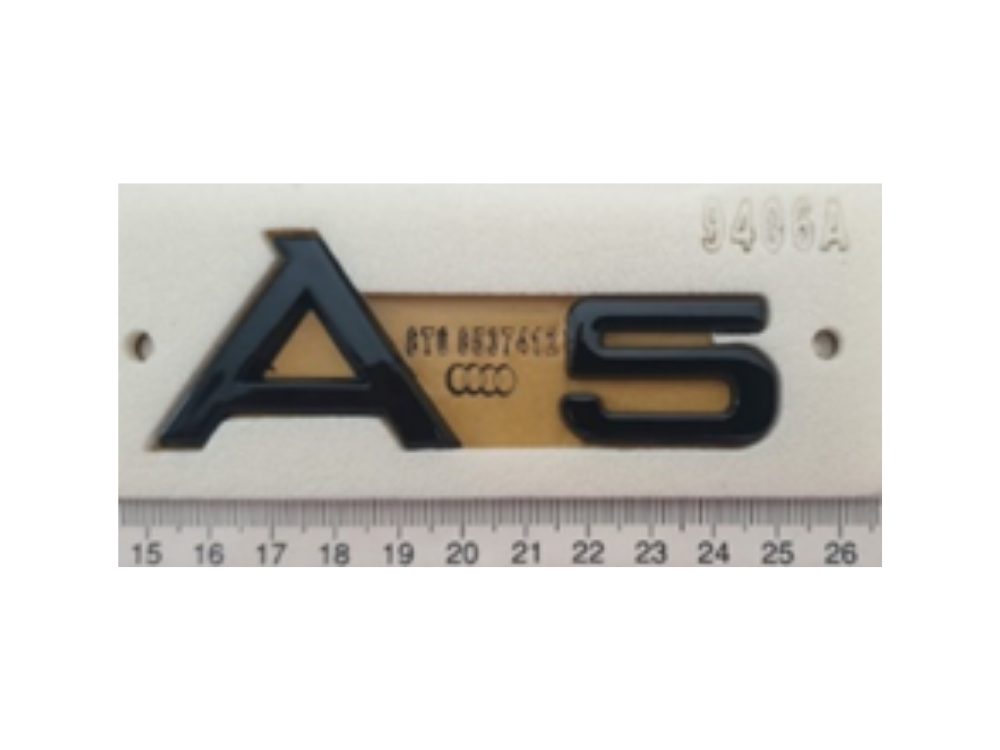 Audi A5 Siyah A5 Yazısı 34 - 96 mm İthal Marka 8t0 8537412