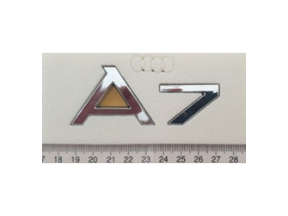 Audi A7 Krom A7 Yazısı 34 - 100 mm İthal Marka 4G8853741