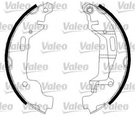 Fiat Palio 1.2 16V Arka Fren Balatası VALEO Marka 98845348