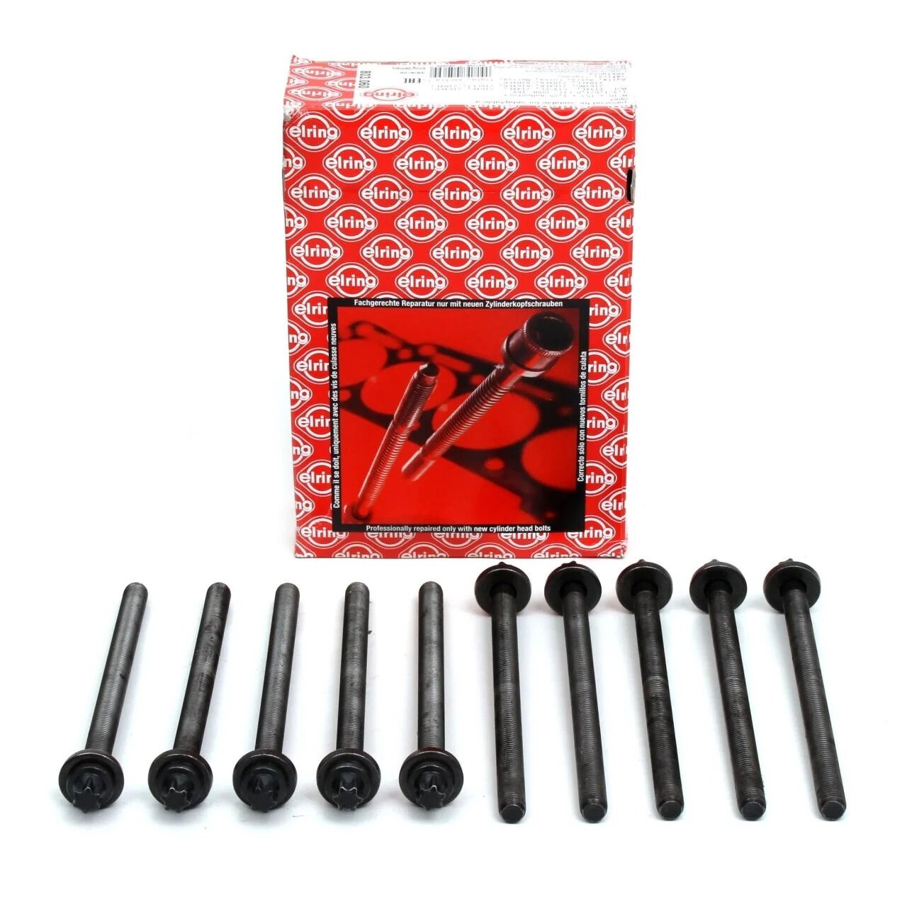 Opel Astra F 1.4 /1.6 16 клапанный бензиновый двигатель головка блока цилиндров шпилька Elring 803.060