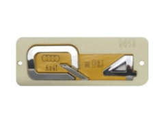 Audi Q4 Krom Q4 Yazısı 36 - 120 mm İthal Marka