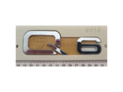 Audi Q6 Krom Q6 Yazısı 36 - 120 mm İthal Marka