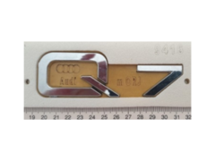 Audi Q7 Krom Q7 Yazısı 36 - 120 mm İthal Marka