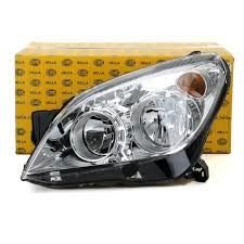 Opel Astra H Sol Far Krom Beyaz Zeminli Hella Marka 1216659